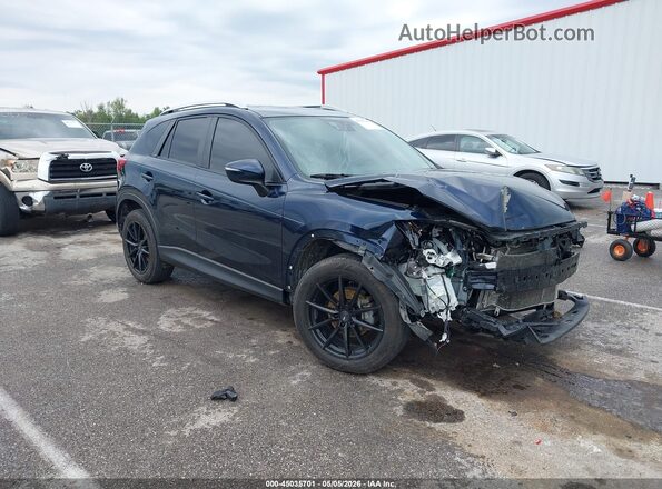 JM3KE2DY2G0730774 2016 MAZDA CX-5 Синий Передняя правая четверть