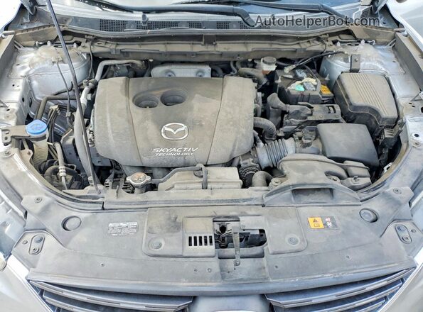 JM3KE2DY2G0866208 2016 MAZDA CX-5 Серебряный Вид подкапотного пространства