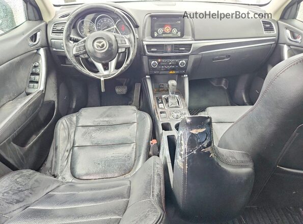 JM3KE2DY5G0789172 2016 MAZDA CX-5 Серебряный Вид панели приборов