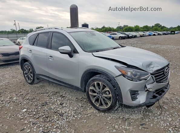 JM3KE2DY7G0680079 2016 MAZDA CX-5 Серебряный Передняя правая четверть