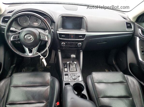 JM3KE2DY7G0680079 2016 MAZDA CX-5 Серебряный Вид панели приборов