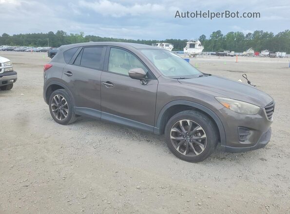 JM3KE2DY9G0714717 2016 MAZDA CX-5 Gray Передня права чверть