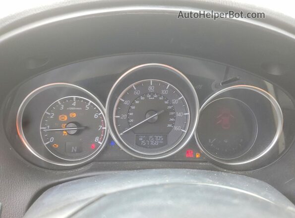 JM3KE2DY9G0714717 2016 MAZDA CX-5 Gray Вид щитка приладів
