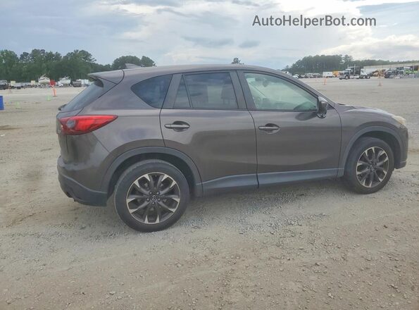 JM3KE2DY9G0714717 2016 MAZDA CX-5 Gray Задня права чверть