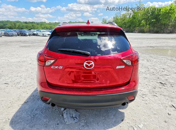 JM3KE2DY9G0769166 2016 MAZDA CX-5 Красный Вид сзади