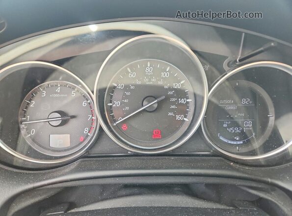 JM3KE4BY0G0715608 2016 MAZDA CX-5 Черный Вид щитка приборов
