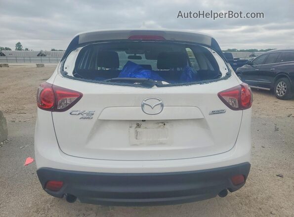 JM3KE4BY3G0845995 2016 MAZDA CX-5 White Вид ззаду