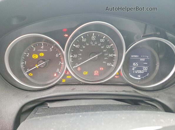 JM3KE4BYXG0685131 2016 MAZDA CX-5 Серый Вид щитка приборов