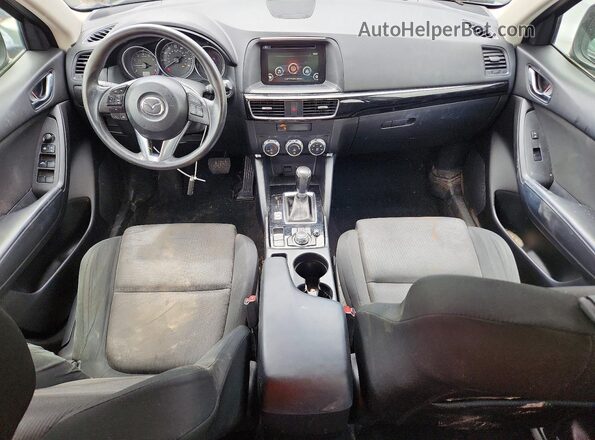 JM3KE4BYXG0894336 2016 MAZDA CX-5 Gray წინა პანელის ხედი