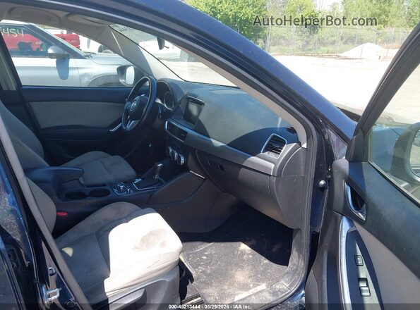 JM3KE4CY3G0800716 2016 MAZDA CX-5 Синий Вид салона спереди