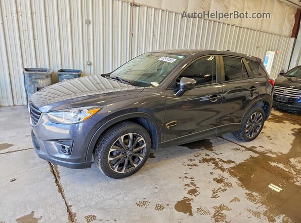 JM3KE4DY0G0783663 2016 MAZDA CX-5 Угольный Передняя левая четверть