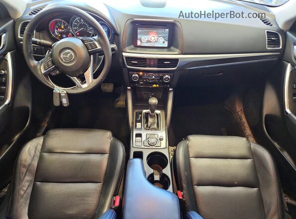 JM3KE4DY0G0783663 2016 MAZDA CX-5 Угольный Вид панели приборов