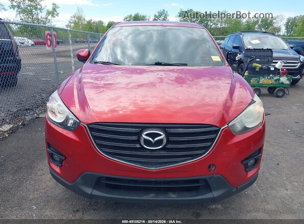 JM3KE4DY1G0665833 2016 MAZDA CX-5 Красный Вид щитка приборов