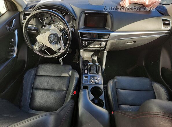 JM3KE4DY1G0680509 2016 MAZDA CX-5 Черный Вид панели приборов