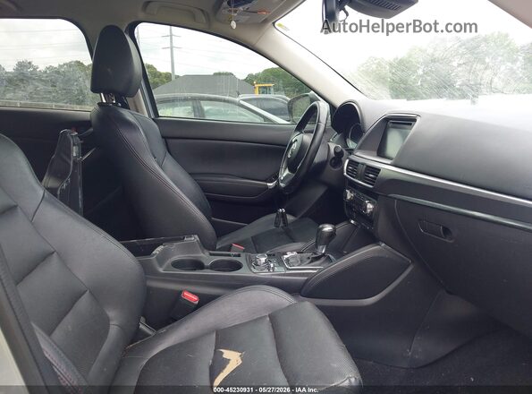 JM3KE4DY2G0689350 2016 MAZDA CX-5 Серый Вид салона спереди