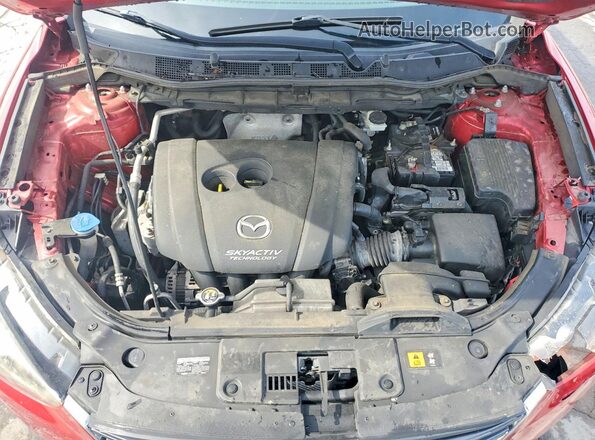 JM3KE4DY2G0790758 2016 MAZDA CX-5 Красный Вид подкапотного пространства