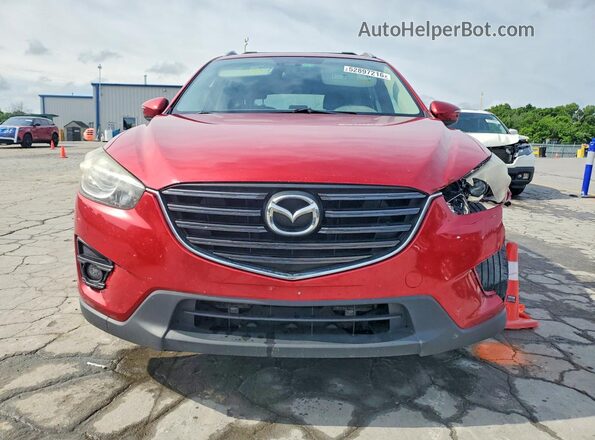 JM3KE4DY2G0790758 2016 MAZDA CX-5 Красный Вид спереди