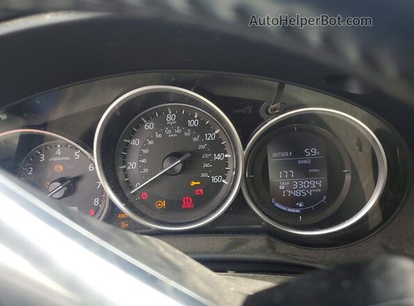 JM3KE4DY2G0790758 2016 MAZDA CX-5 Красный Вид щитка приборов