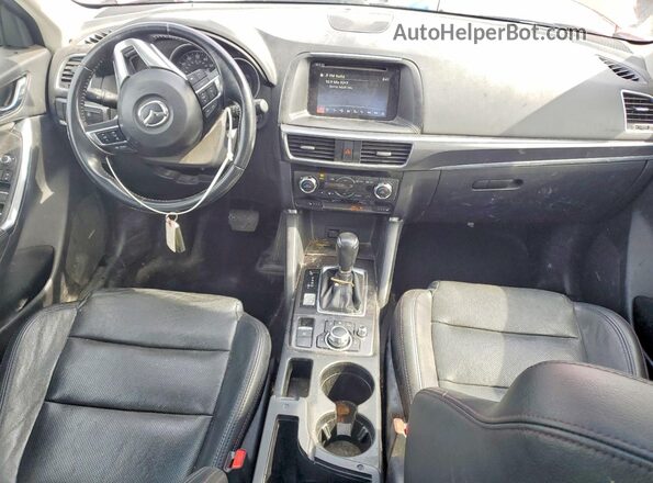 JM3KE4DY2G0790758 2016 MAZDA CX-5 Красный Вид панели приборов