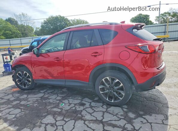 JM3KE4DY2G0790758 2016 MAZDA CX-5 Красный Задняя левая четверть