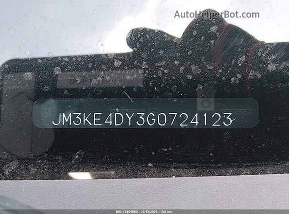 JM3KE4DY3G0724123 2016 MAZDA CX-5 Black Engine compartment view
