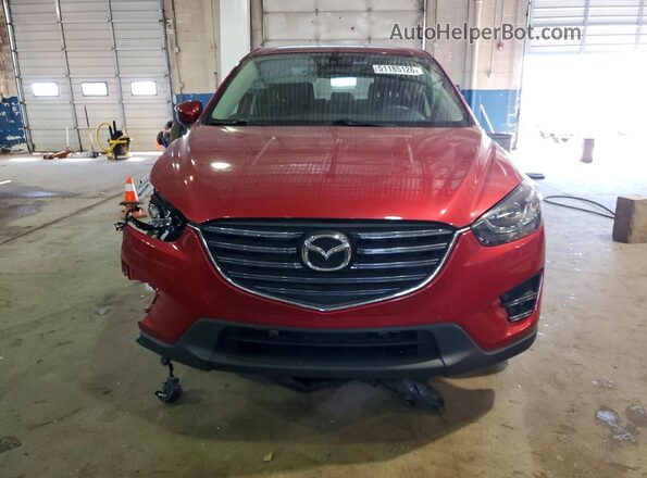 JM3KE4DY5G0704925 2016 MAZDA CX-5 Красный Вид спереди