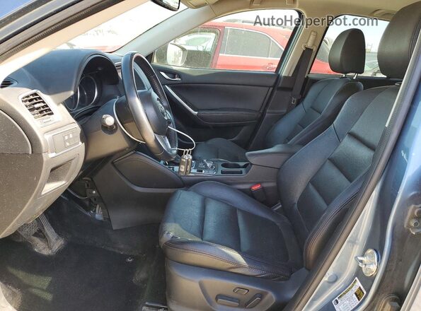 JM3KE4DY5G0791760 2016 MAZDA CX-5 Синий Вид салона спереди