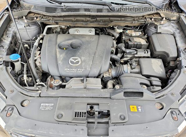 JM3KE4DY5G0868112 2016 MAZDA CX-5 Серый Вид задней части салона
