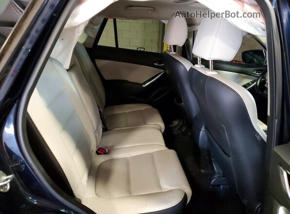 JM3KE4DY6G0839847 2016 MAZDA CX-5 Синий Вид задней части салона