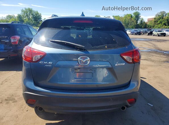 JM3KE4DY6G0914563 2016 MAZDA CX-5 Синий Вид сзади