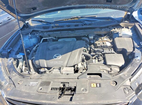 JM3KE4DY6G0914563 2016 MAZDA CX-5 Синий Вид подкапотного пространства