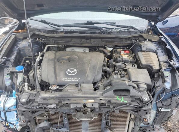 JM3KE4DY9G0879050 2016 MAZDA CX-5 Blue უკანა სალონის ხედი