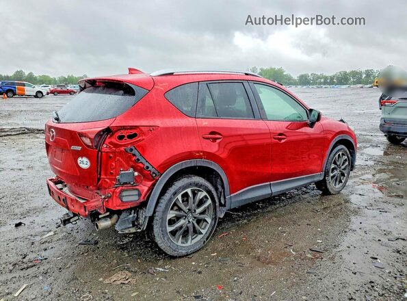 JM3KE4DYXG0618042 2016 MAZDA CX-5 Red უკანა მარჯვენა
