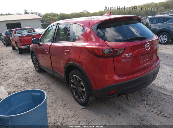 JM3KE4DYXG0703401 2016 MAZDA CX-5 Burgundy Trasero izquierdo