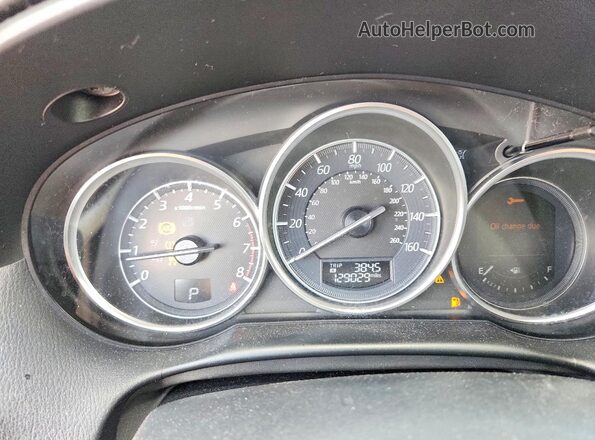 JM3KE4DYXG0797554 2016 MAZDA CX-5 Red Widok zestawu wskaźników