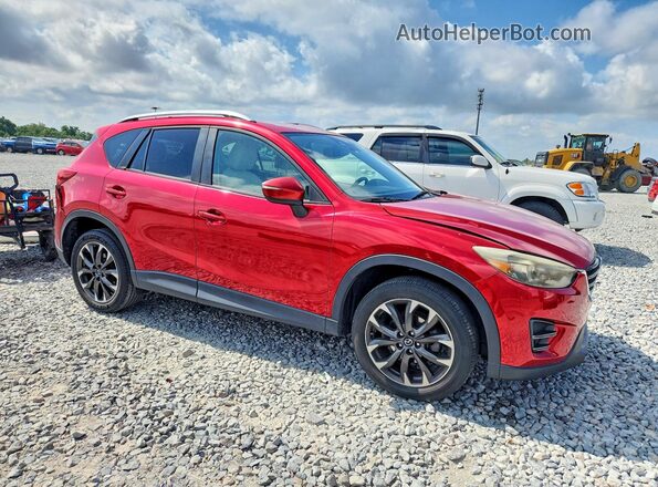 JM3KE4DYXG0797554 2016 MAZDA CX-5 Red Przód prawy