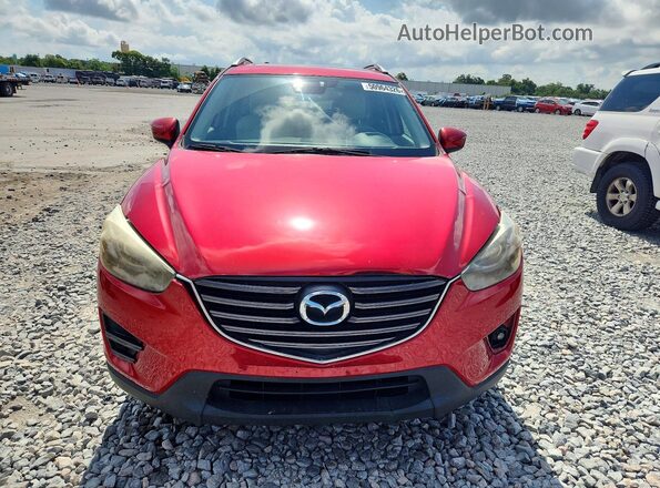 JM3KE4DYXG0797554 2016 MAZDA CX-5 Red Widok z przodu