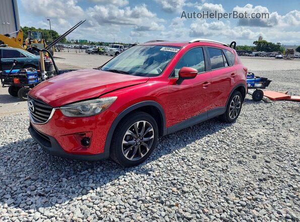 JM3KE4DYXG0797554 2016 MAZDA CX-5 Red Przód lewy