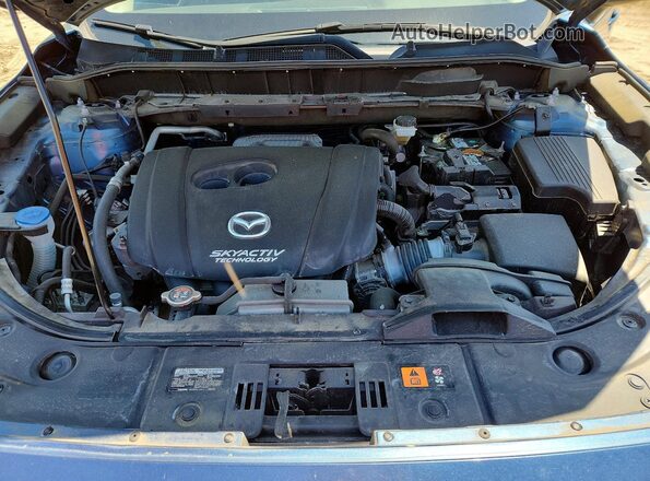 JM3KFABL0H0213845 2017 MAZDA CX-5 Синий Вид подкапотного пространства