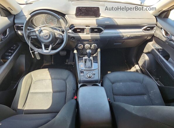 JM3KFABL0H0213845 2017 MAZDA CX-5 Синий Вид панели приборов