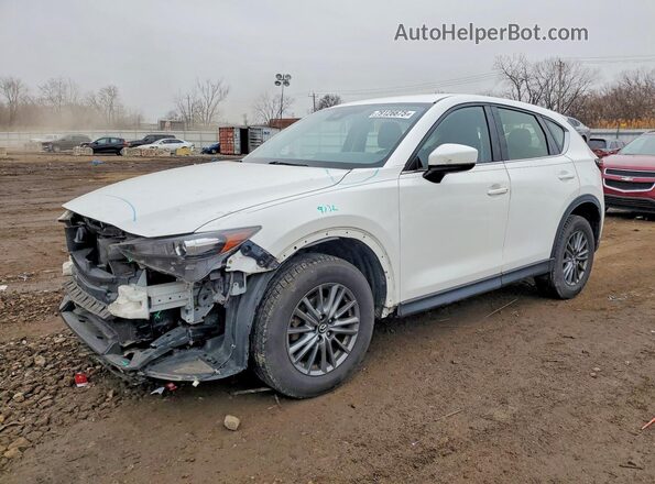 JM3KFABL2H0110703 2017 MAZDA CX-5 White Передня ліва чверть