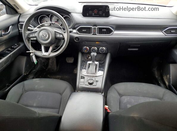 JM3KFABL2H0110703 2017 MAZDA CX-5 White Вид панелі приладів
