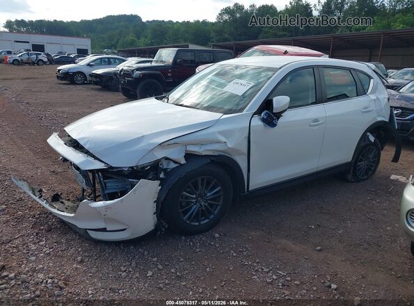 JM3KFABM0K1566452 2019 MAZDA CX-5 Белый Передняя левая четверть