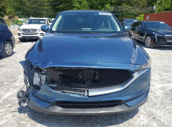 JM3KFABM2K1565044 2019 MAZDA CX-5 Blue წინა ხედი