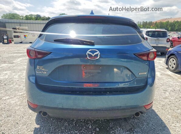 JM3KFABM2K1565044 2019 MAZDA CX-5 Blue უკანა ხედი