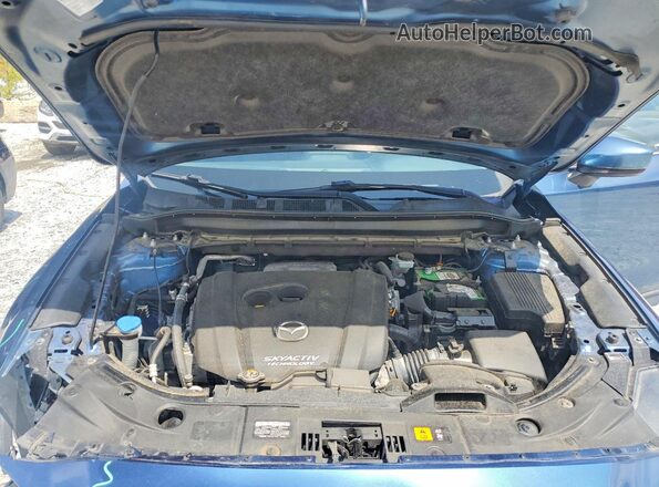 JM3KFABM2K1565044 2019 MAZDA CX-5 Blue ძრავის განყოფილების ხედი