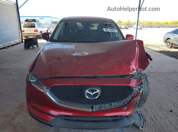 JM3KFABM4J0336501 2018 MAZDA CX-5 Maroon Դիմացի տեսք