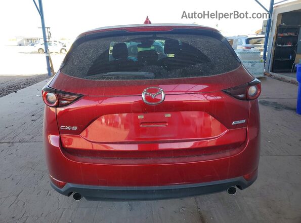 JM3KFABM4J0336501 2018 MAZDA CX-5 Maroon Հետևի տեսք