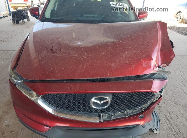 JM3KFABM4J0336501 2018 MAZDA CX-5 Maroon Սալոնի հետևի տեսք