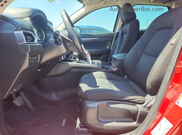 JM3KFABM7J1384178 2018 MAZDA CX-5 Red წინა სალონის ხედი